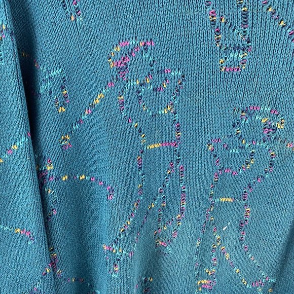 Vintage Sweater Golf Tall Timber of Colorado 80s USA Made Men’s Large SOLD - Picture 4 of 4